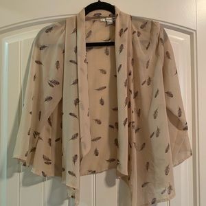 Relaxed blazer / cardigan